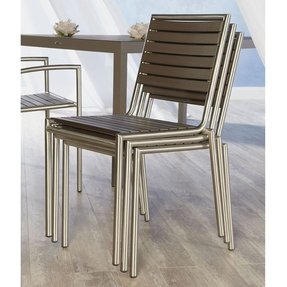 teak slat arm chair foter