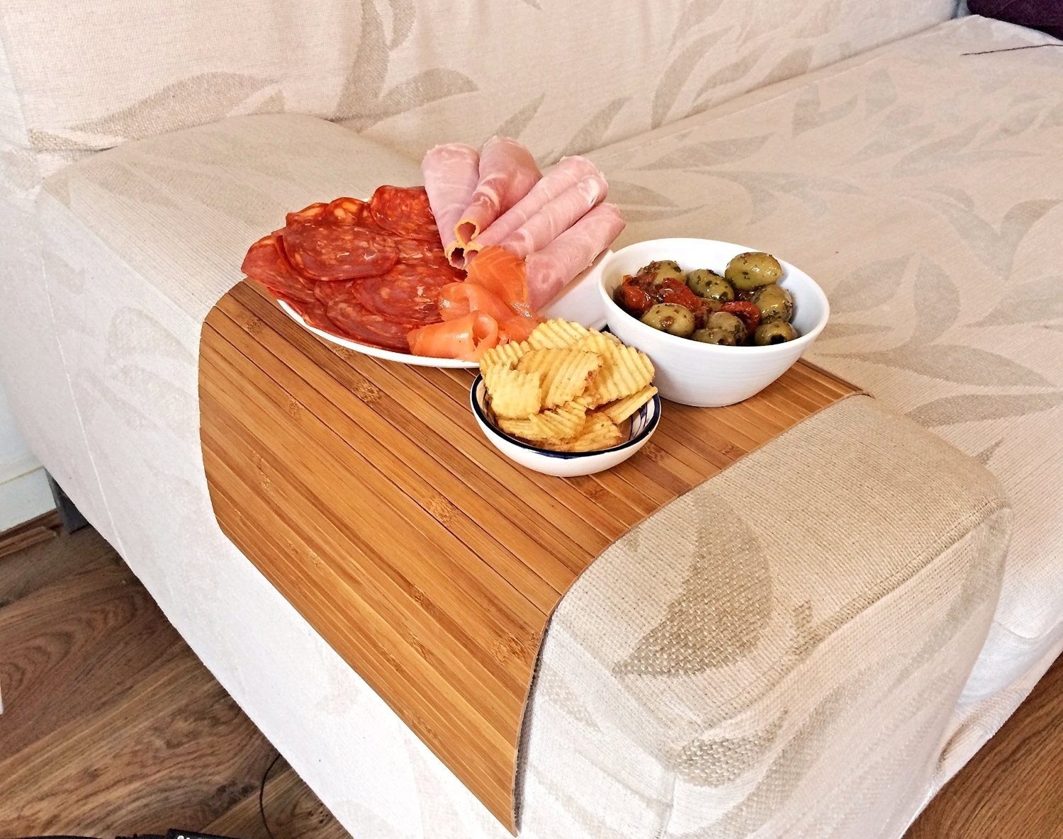 couch food tray