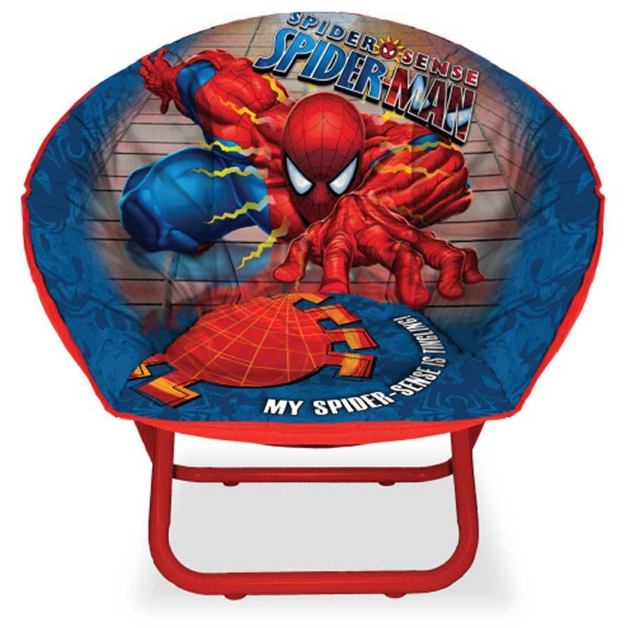Marvel Ultimate Spiderman Boys Saucer Chair