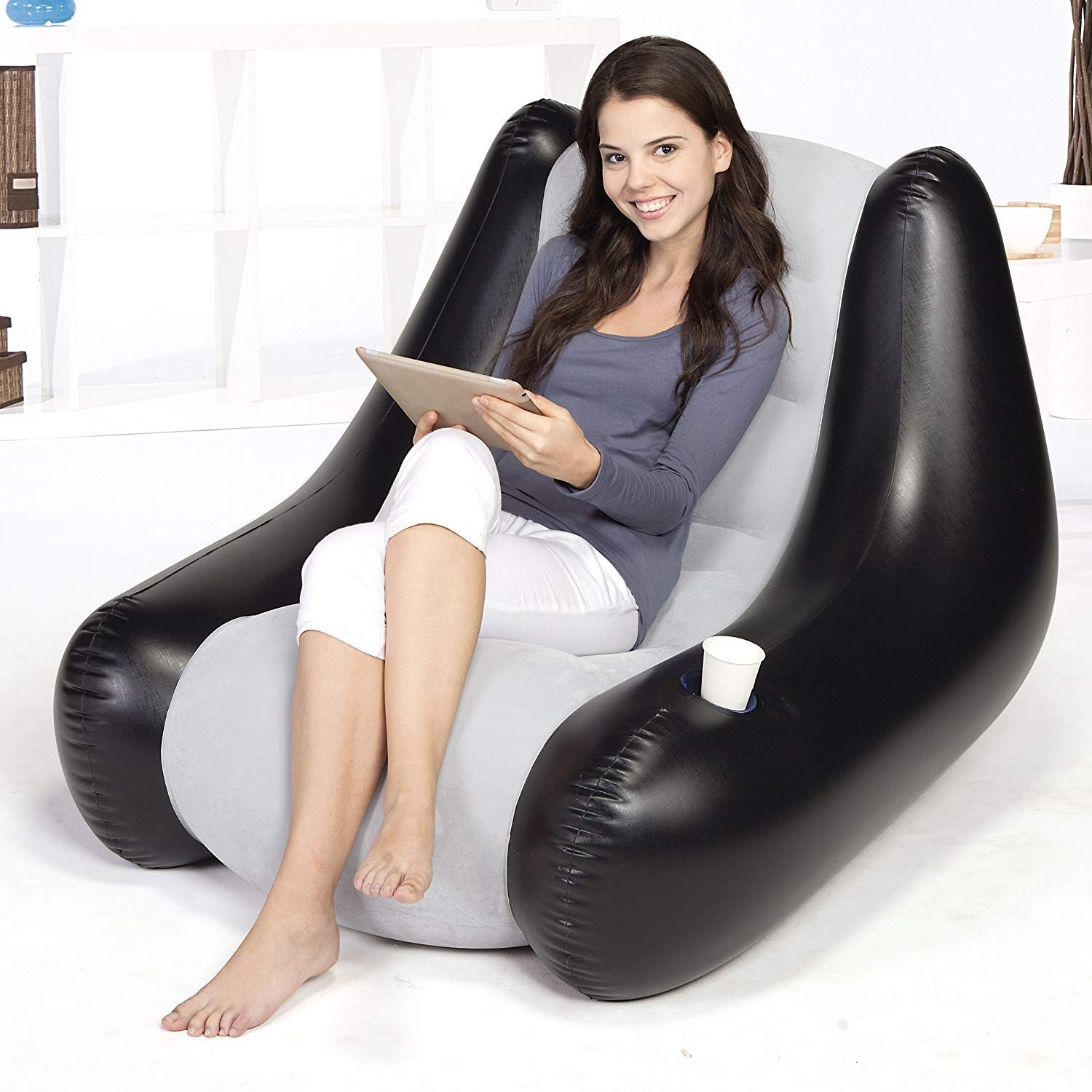 comfortable inflatable chair