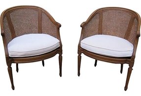 Cane Armchairs - Foter