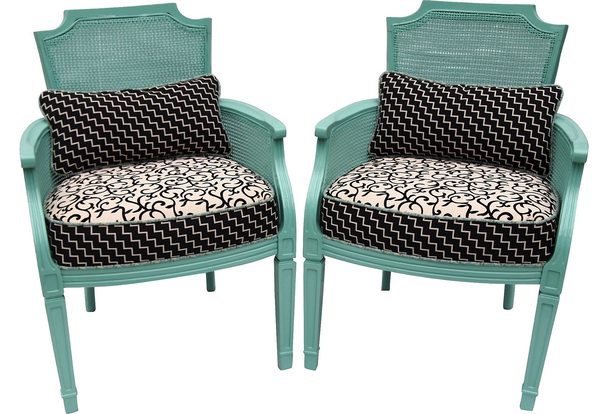 Cane Armchairs - Foter