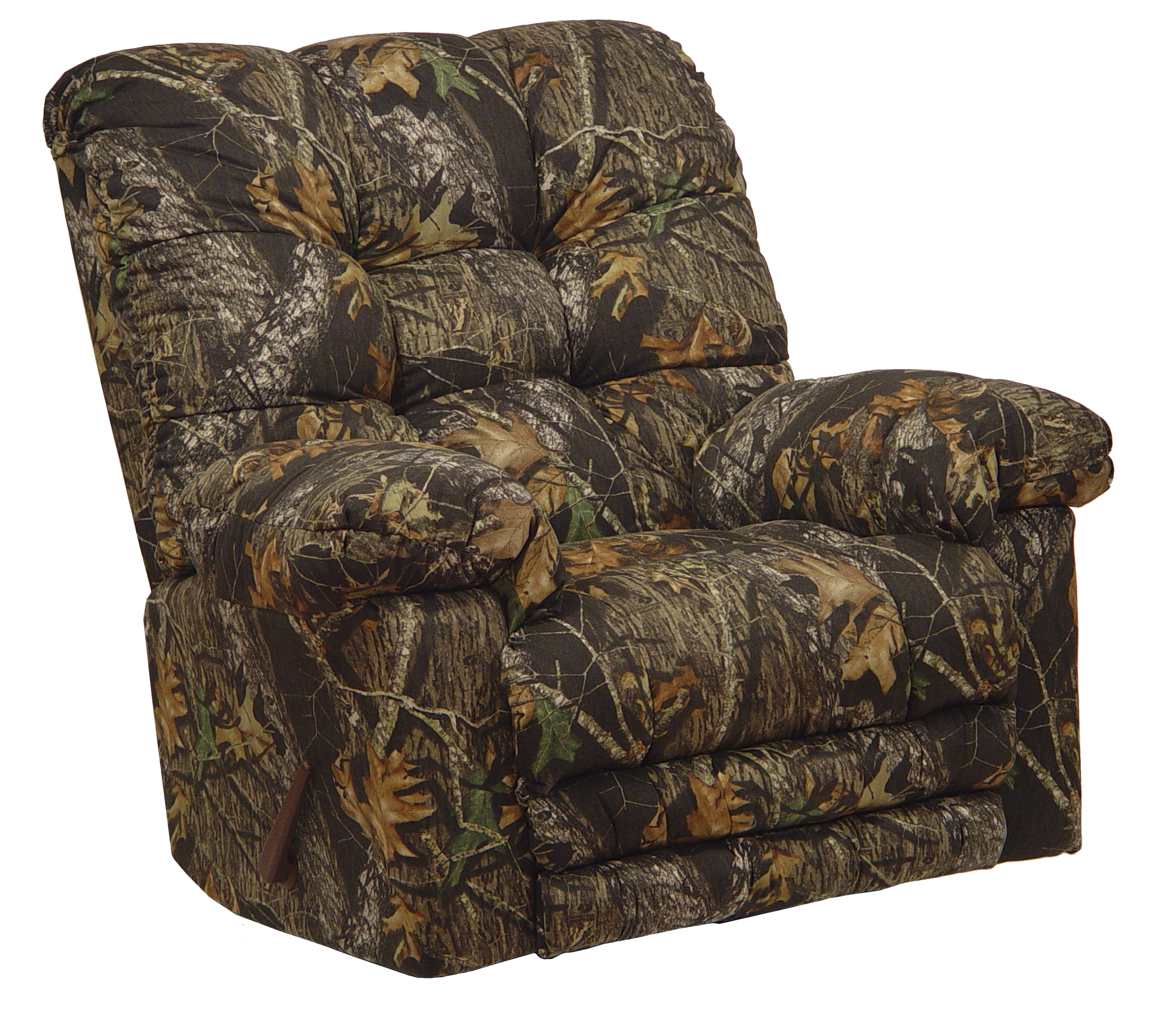 CATNAPPER 46892265536 Magnum Chaise Rocker Recliner with Heat and Massage, Big Man, camouflage