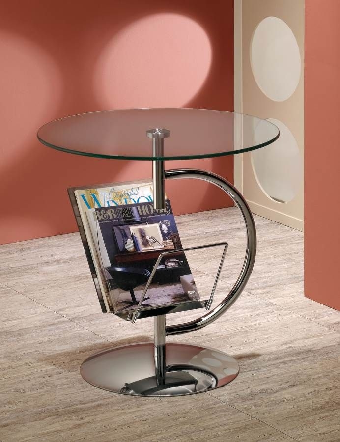 Coaster Home Furnishings 902801 Contemporary Accent Table, Chrome