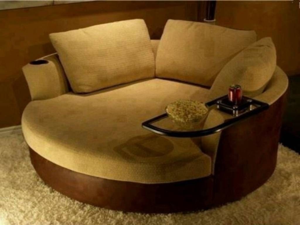 Brown Cuddle Chair 