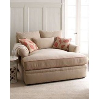 Featured image of post Oversized Loveseat And Ottoman : The oversized button tufted ottoman adds superb versatility.