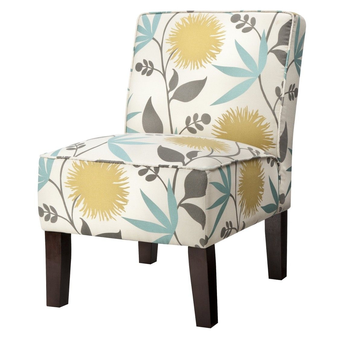 Floral accent chairs 3
