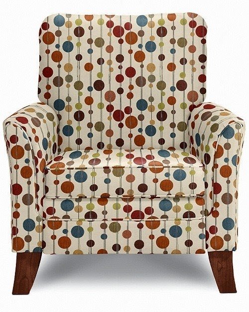 Patterned deals upholstered recliners