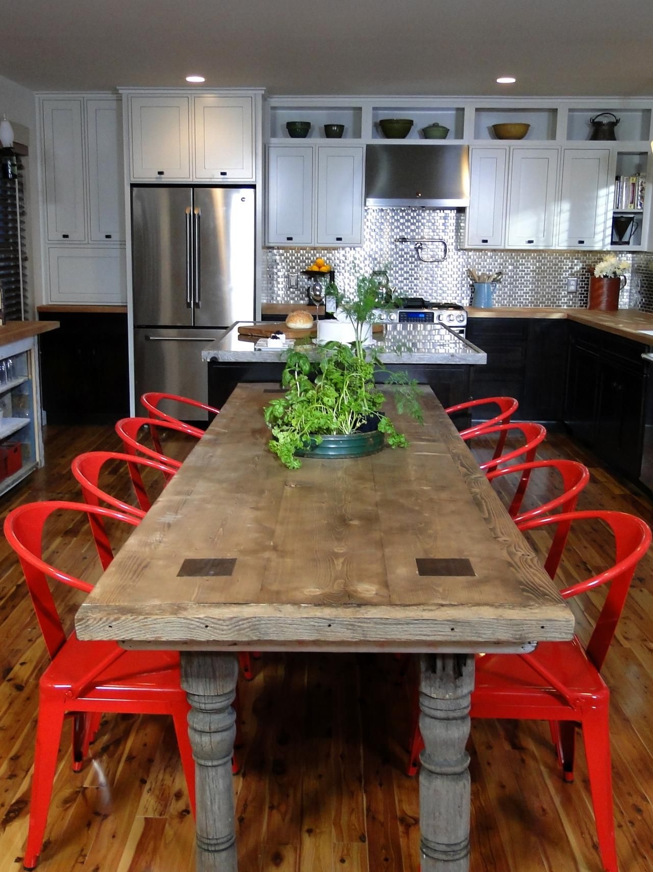 Industrial style dining furniture