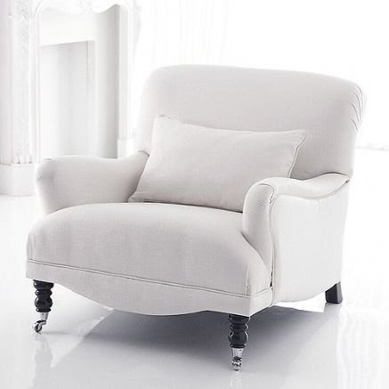 squashy armchair