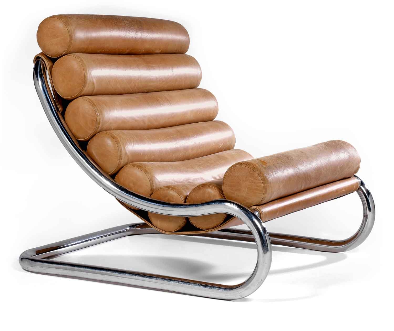 Leather lounge chairs 2