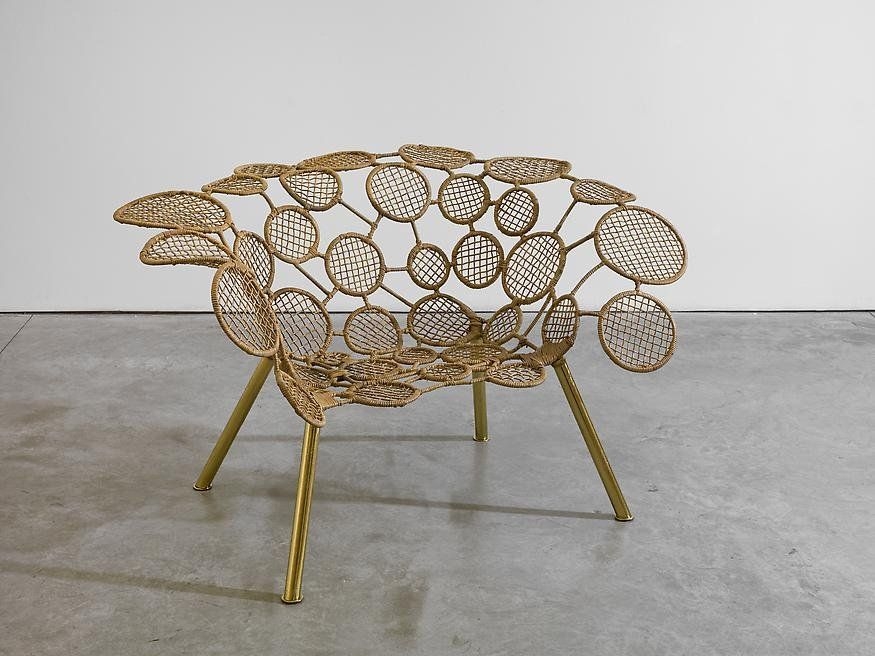 One of the chairs in the racket collection by campana