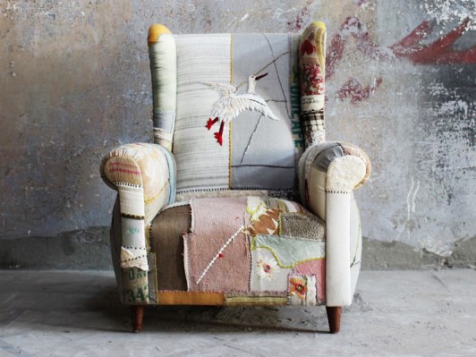 Patchwork upholstery