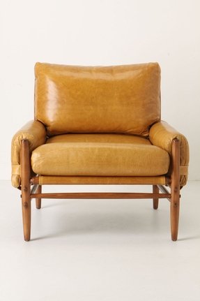 Small Leather Armchairs - Foter