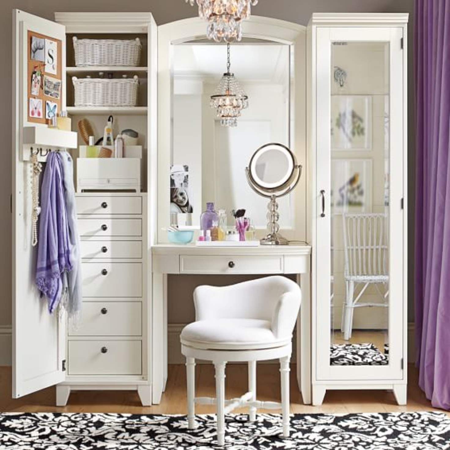 8 Best Dressing Table Design Ideas To Organise Your Vanity | LBB