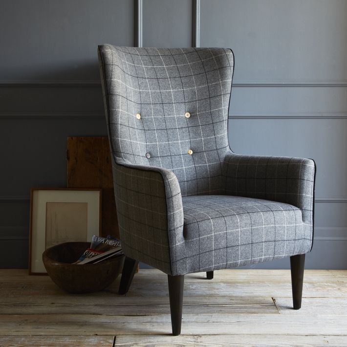 Wing back armchairs 4