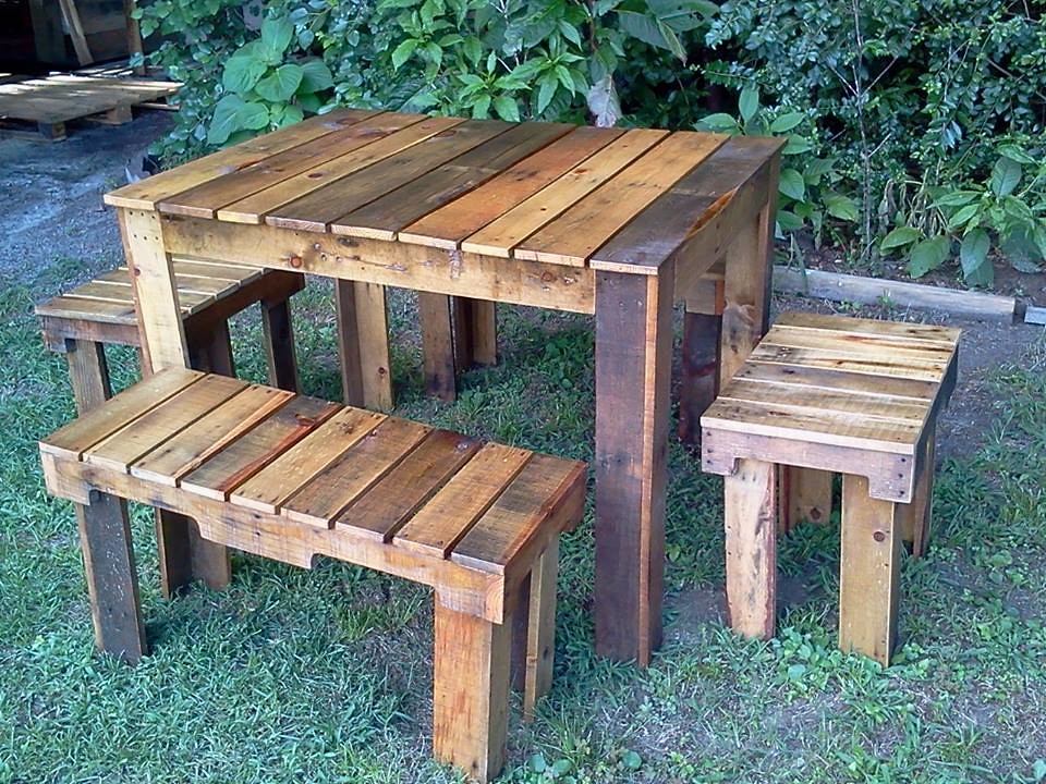 childrens bench set