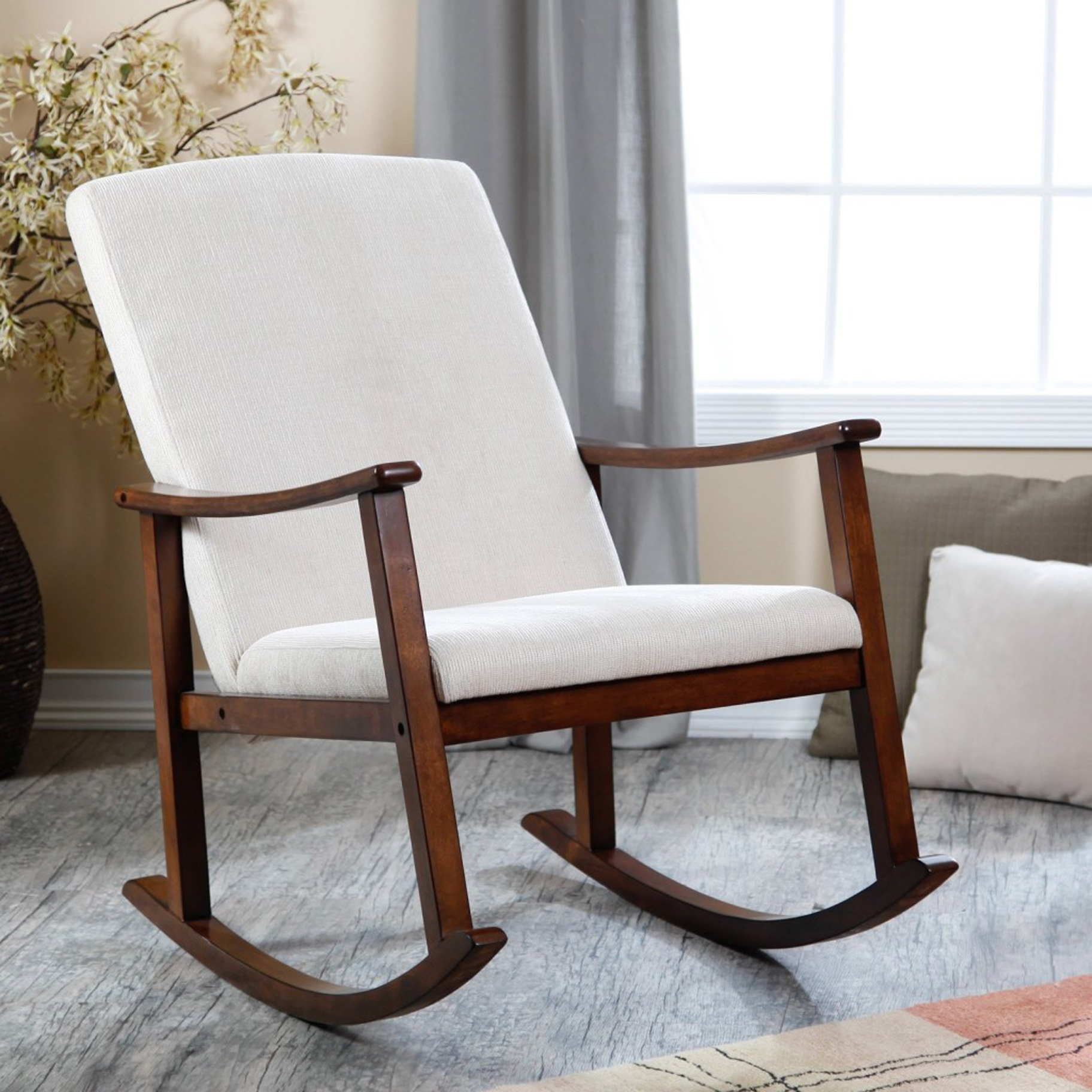 Wooden aaram online chair