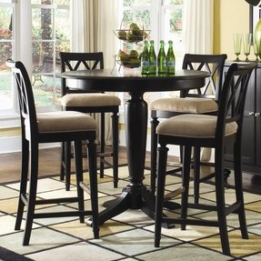 Round Bar Height Dining Table Ideas On Foter