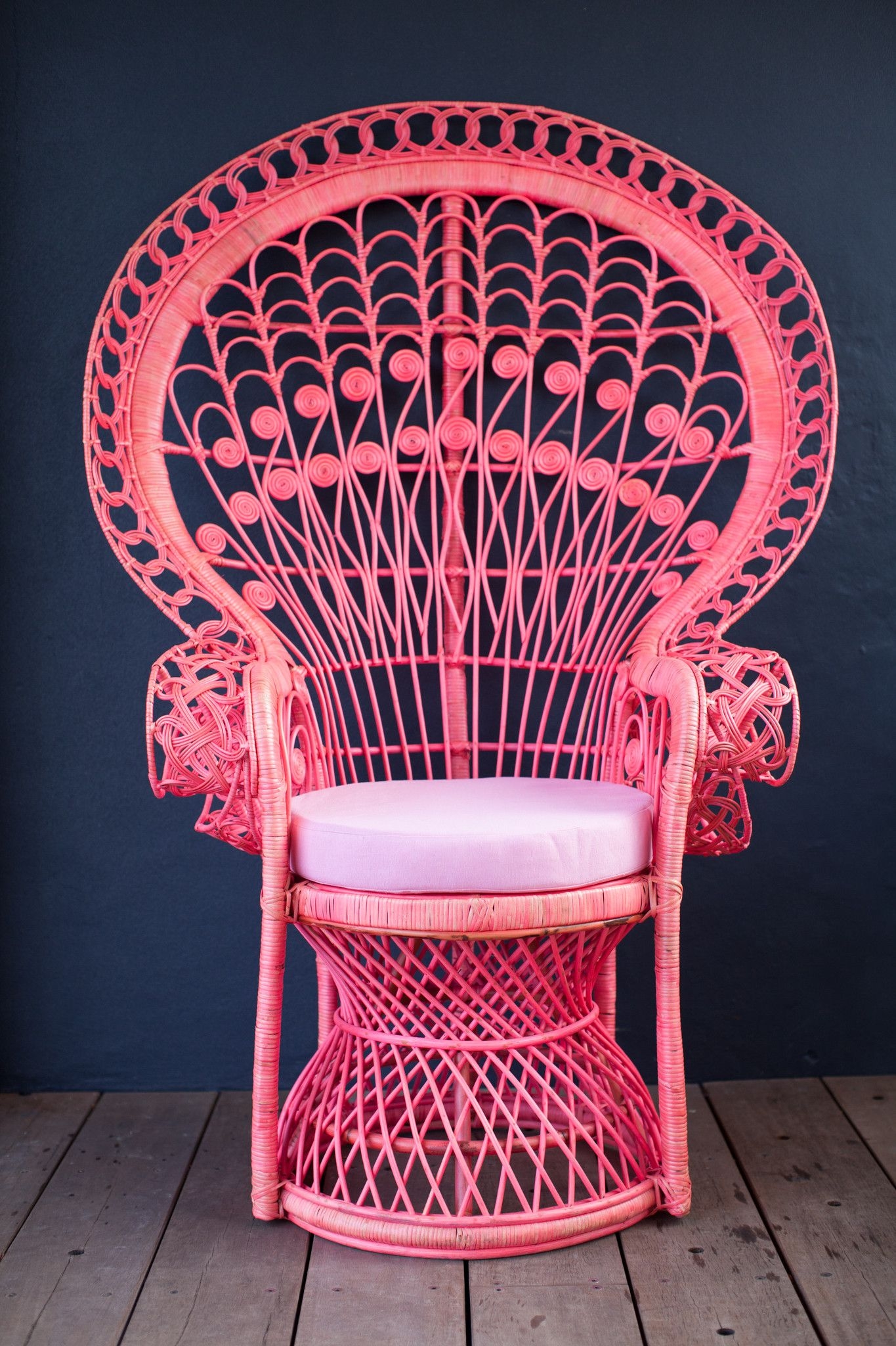 Pink patio chairs 1