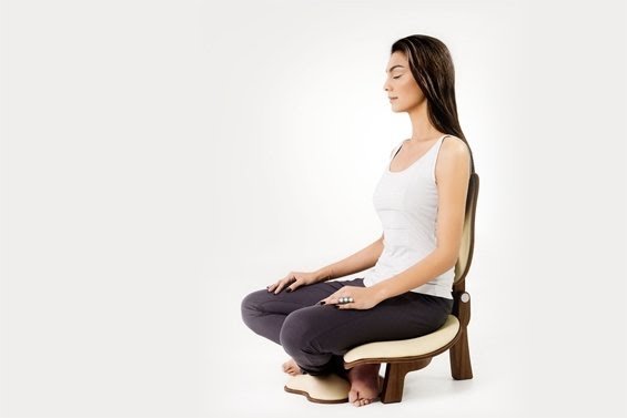Rattan meditation chair