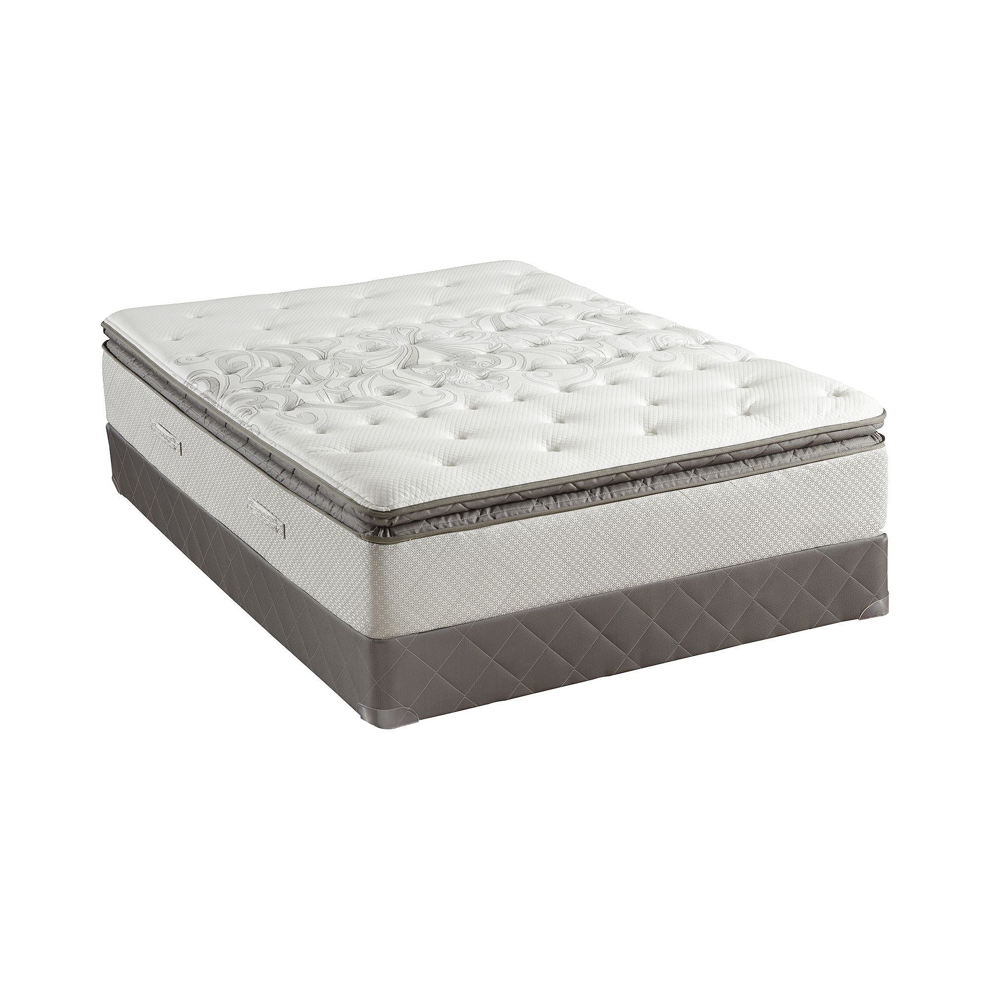 Sealy Posturepedic West Plains Cushion-Firm EPT Mattress and Box Spring (White)