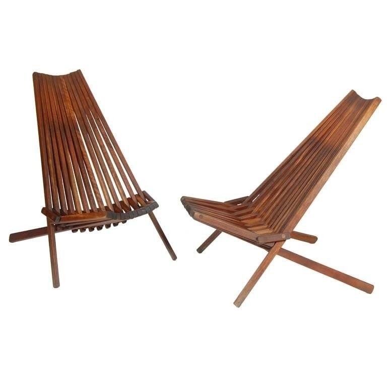 Unique folding chairs