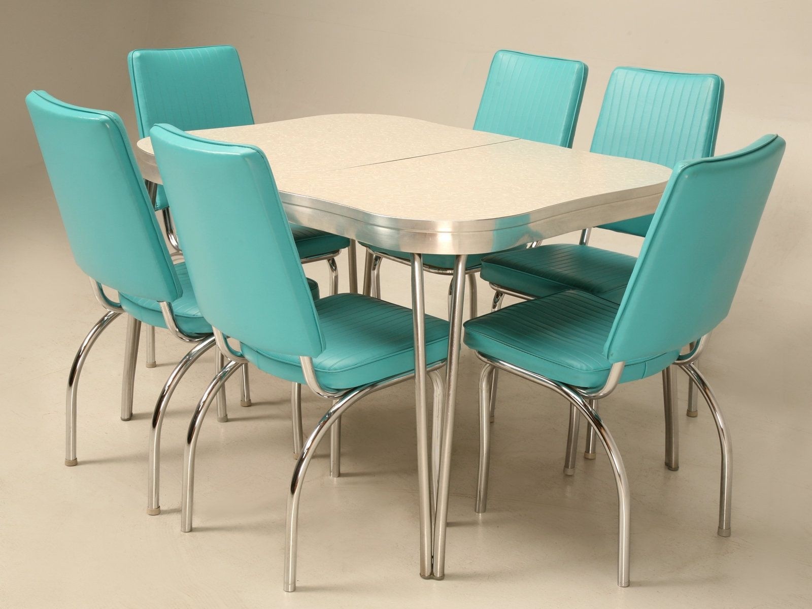 1970s formica kitchen table and chairs