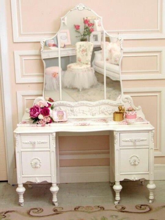 Vintage Vanity With Mirror Foter