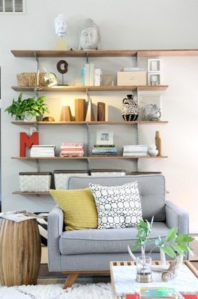  Living Room Wall Shelves  Foter