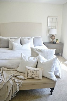 End Of Bed Ottoman Foter Bed End Storage Ottoman
