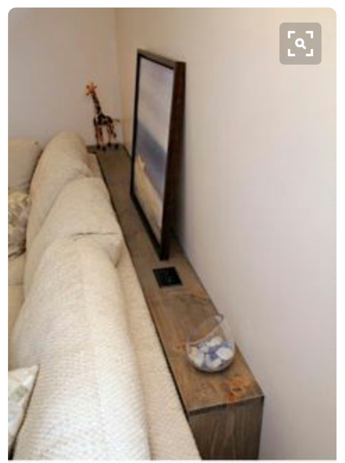 narrow sofa table