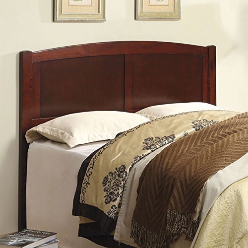Bowers Mission Style Cherry Finish Full / Queen Size Solid Wood Headboard