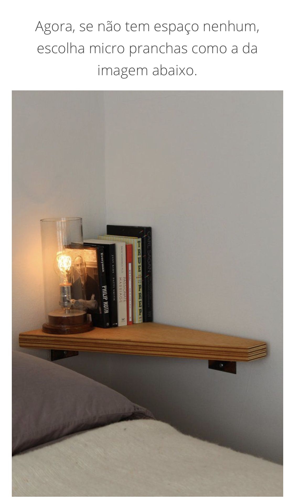 corner bed side table