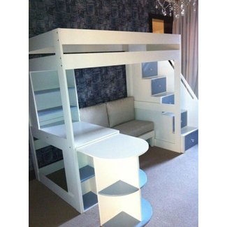 Double Loft Bed With Desk For 2020 Ideas On Foter