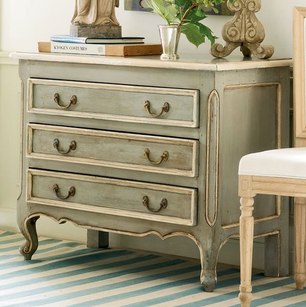 French nightstand bedside table
