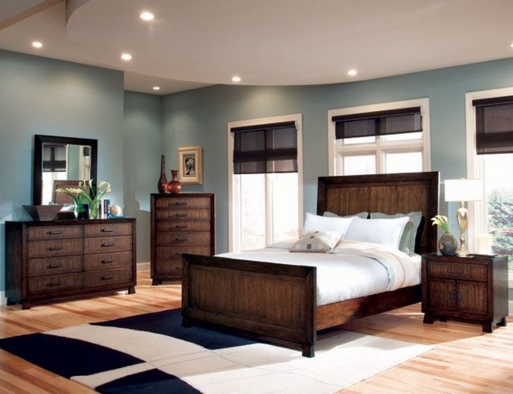 Light brown deals bedroom furniture