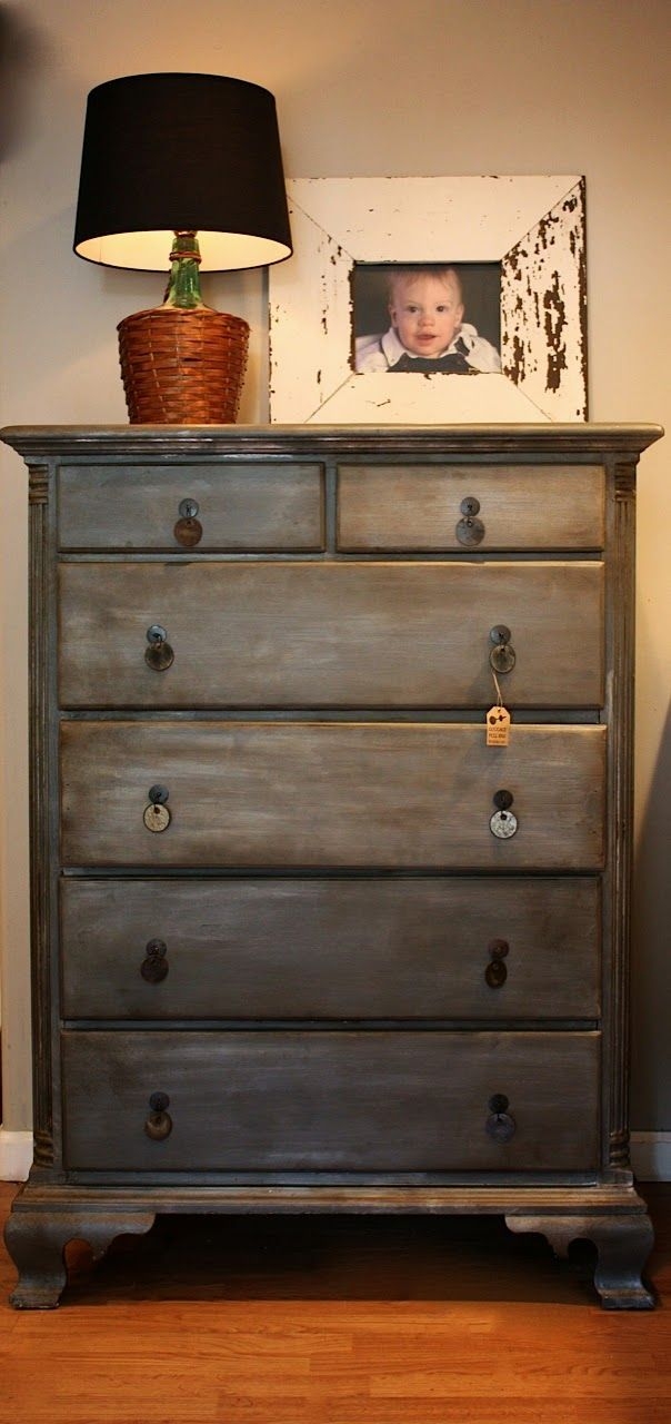 Grey washed bedroom furniture