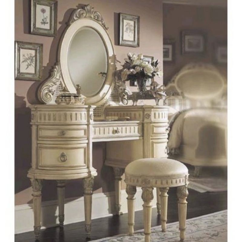 Antique makeup deals vanity for sale