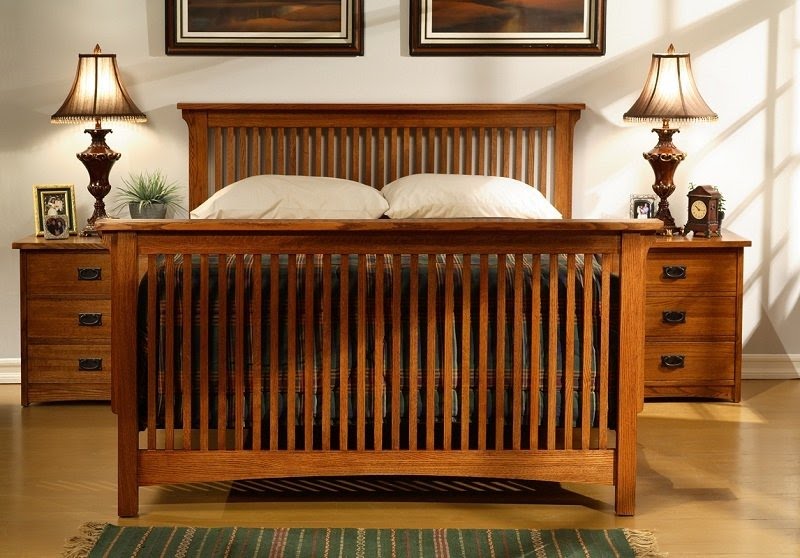 Mission style headboards