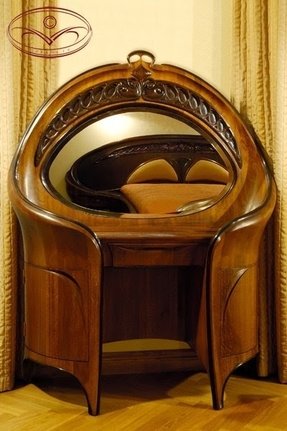 nouveau furniture oak table deco bedroom vanity dressing tables moshans suite toilet architecture antique lv jury mirror wood yuri modern