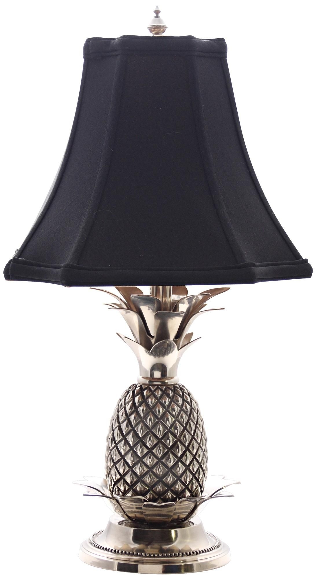 Pewter table lamp 2