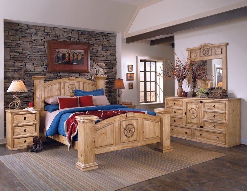 Rustic Pine Bedroom Furniture