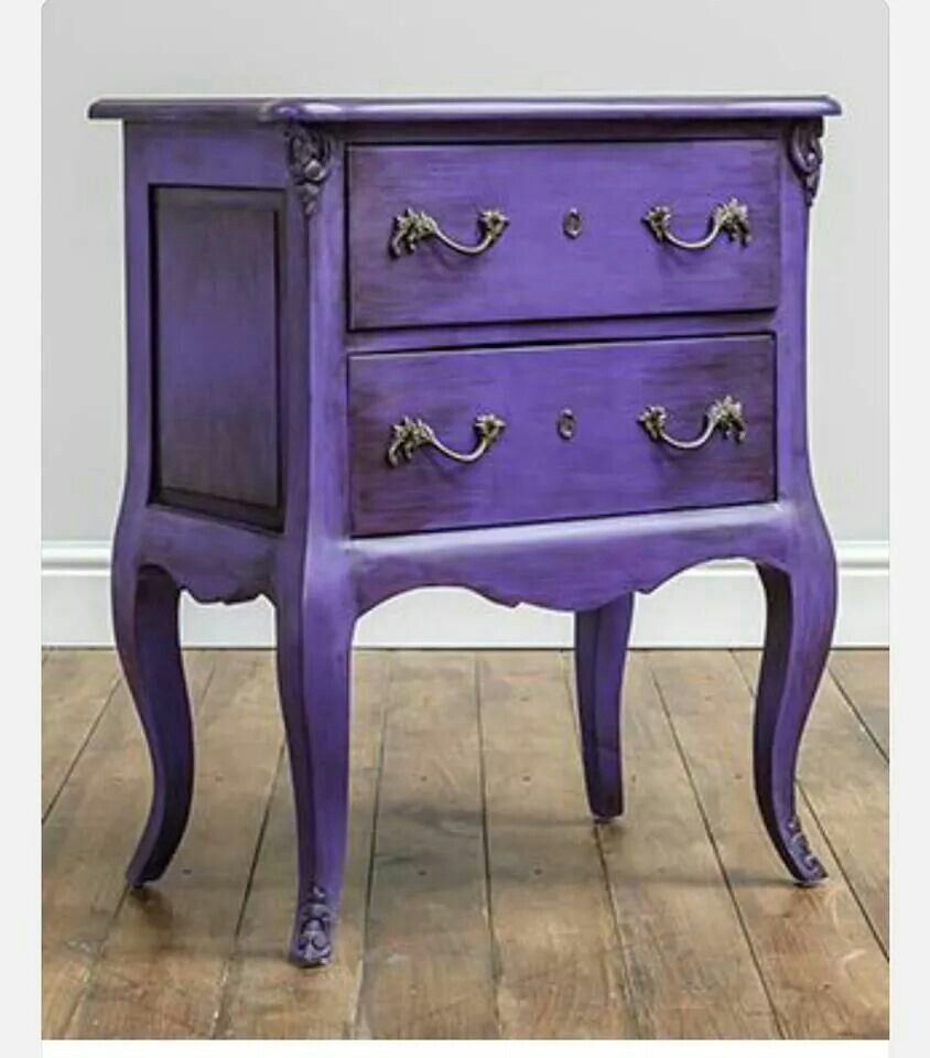 purple kids dresser