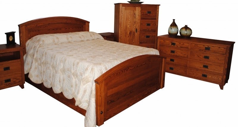 red oak bedroom furniture