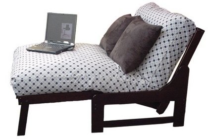 Twin futon on sale chair bed