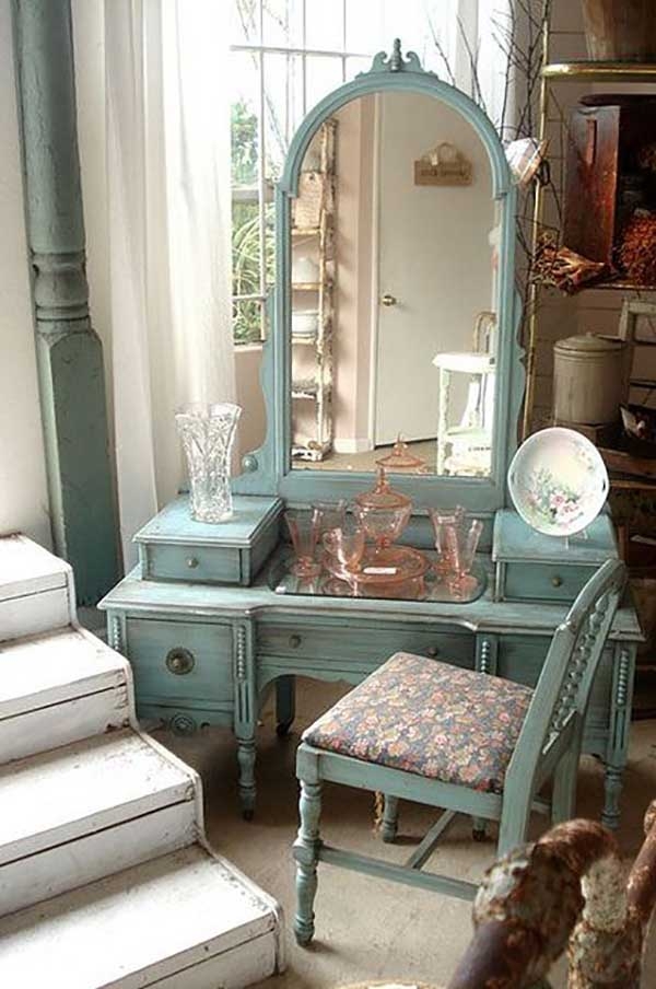 Antique makeup dresser sale