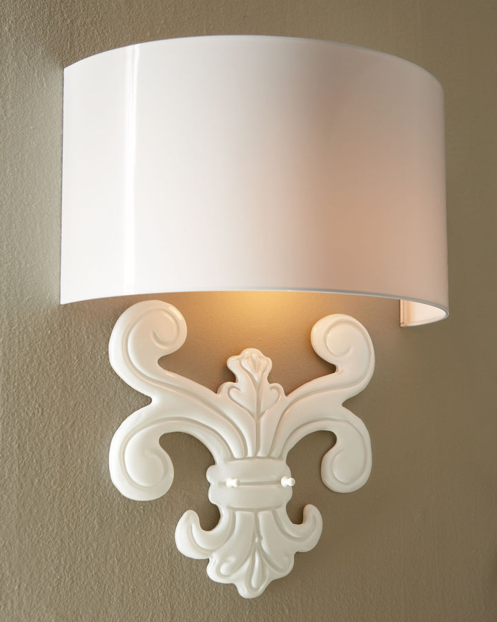Wall sconce covers