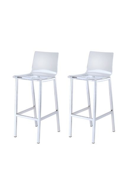 Clear barstools