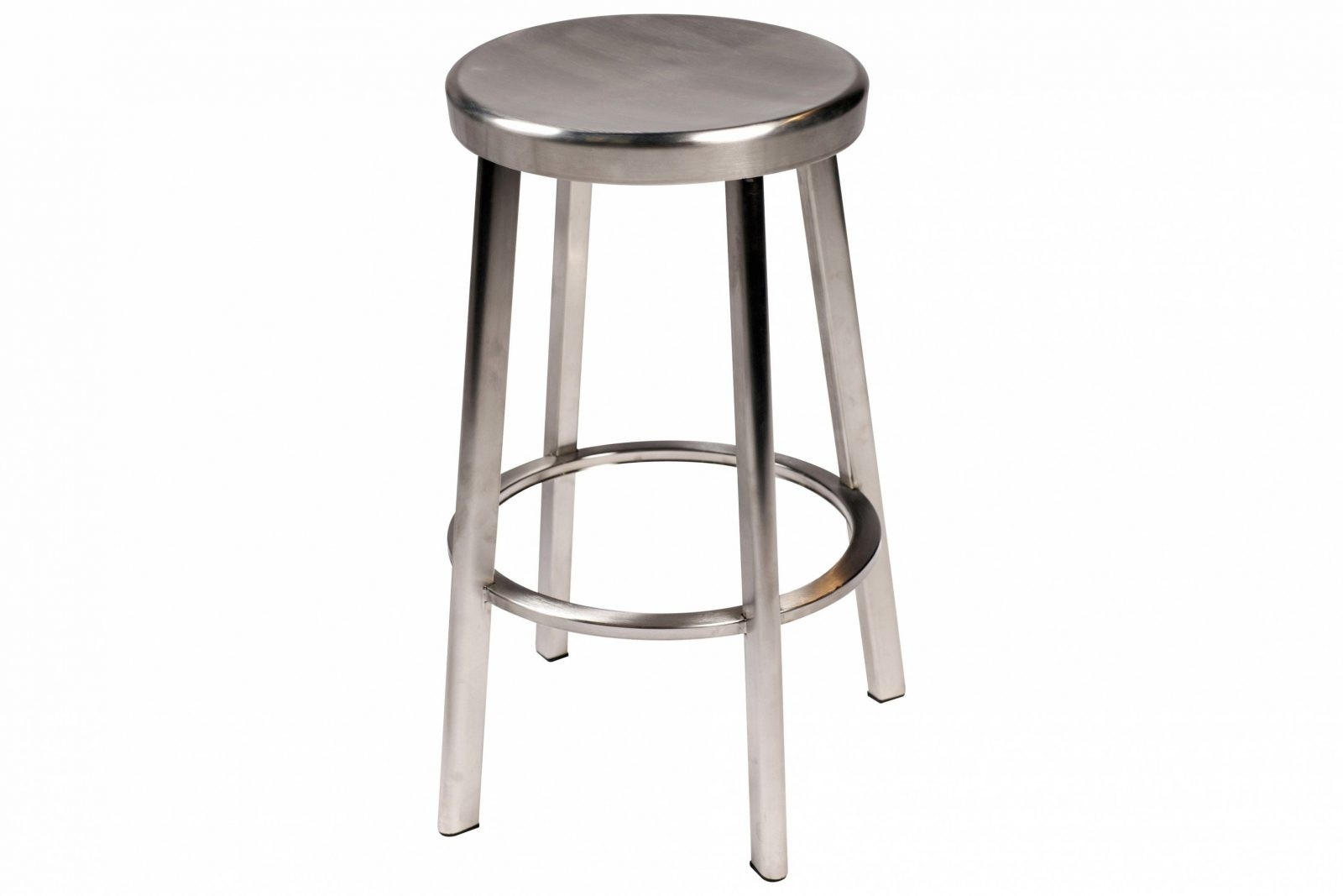 crossed strip metal bar stool